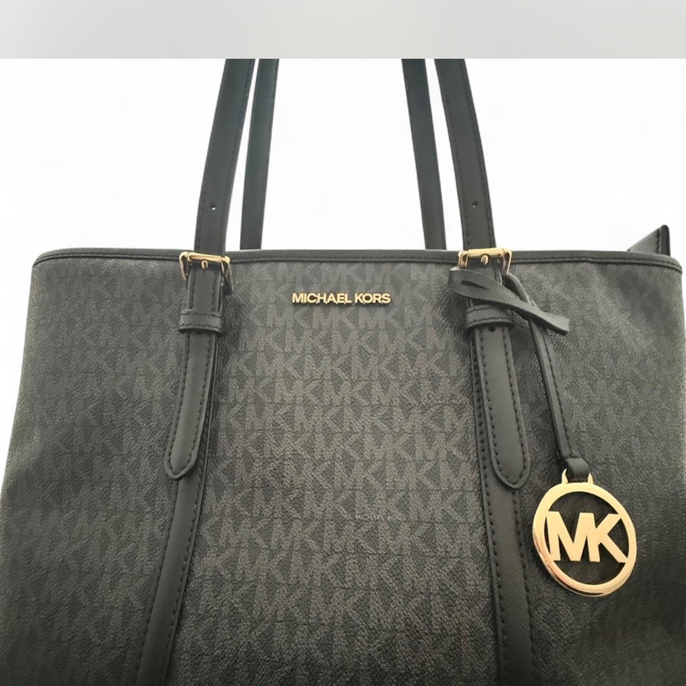Michael Kors Charcoal Signature Tote
